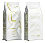 Кофе натуральный жареный в зёрнах 1кг Lorenzo 1/6шт РФ
