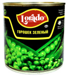 Горошек зеленый ж/б 3100мл (1800гр) 1/4шт Лорадо