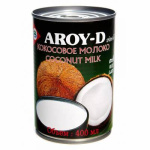 Кокосовое молоко 17-19% ж/б 400мл 1/24шт AROY-D Индонезия