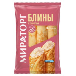 Блины с творогом 360гр 1/8шт Мираторг