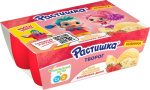 Творог 45гр Землян.дыня,вкус.банан.морож.3,5% (6шт) Растишка