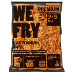 Картофель фри с панировкой 9*9мм 2,5кг 1/5шт Фрайми Premium FMB9