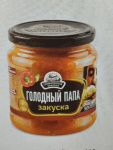 Закуска Голодный папа 460гр ст/б 1/8шт Семилукская трапеза