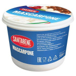 Маскарпоне крем-сыр 80% 500гр ТМ Santabene РФ