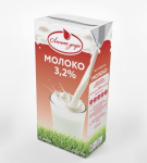 Молоко ТБА 3,2 % ультрапастеризованное 1л (12шт) Летнее Утро