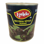 Маслины резаные ж/б 3100мл 1/6шт (1560гр)  Lorado Египет