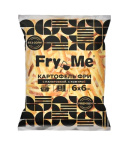Картофель фри с панировкой 6х6мм 2,5кг 1/5шт Ви Фрай