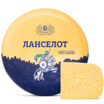 Ланселот полутв сыр со вкусом топленого молока 45% ~5кг Беловежские сыры