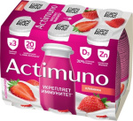 Актимуно 95гр (6шт) Клубника 1,5%