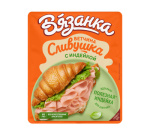 Ветчина сливушка с индейкой нарезка 100гр 1/10шт Стародворье