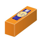 Гауда продукт Оригинальный с ЗМЖ 50% ~3,8 кг/20 кг брус ЮКМП РФ